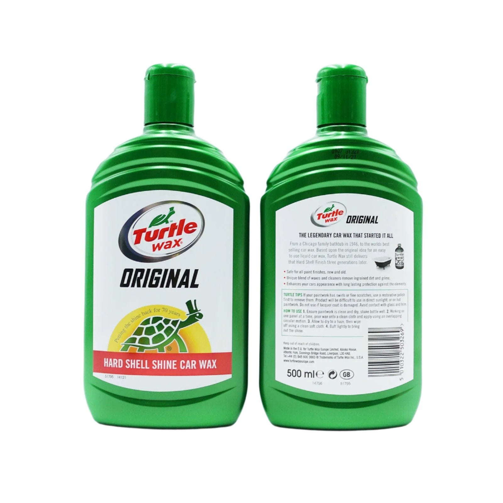 Turtle Wax Origional Car Wax 500ml Turtle Wax Origional Car Wax 500ml